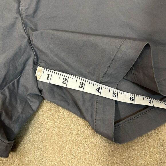 Old Navy Grey Everyday Short Summer Closet Staple Cotton Women Size 10 - Picture 5 of 8